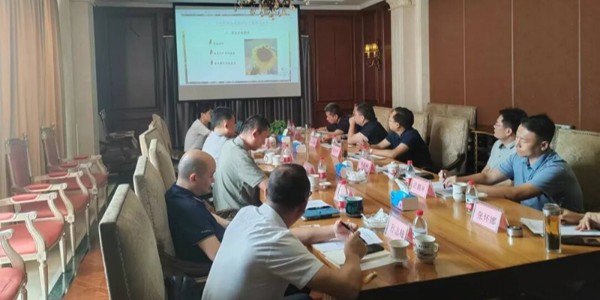 邢臺市新河縣人民政府縣長程玉峰一行蒞臨盛鵬達公司指導(dǎo)工作，共謀合作新篇章